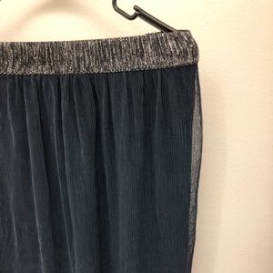 Beautiful Midi Navy Skirt
